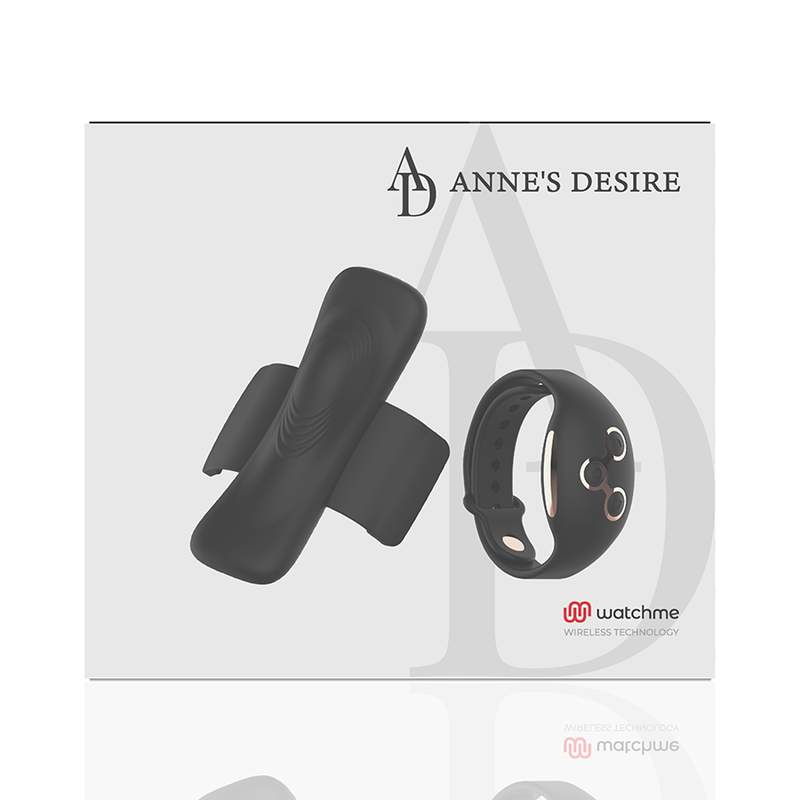 ANNE'S DESIRE PANTY med WATCHME-teknologi i svart/guld