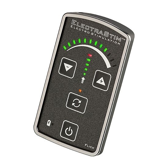 ElectraStim Flick stimulator multi-pack med elektroder och tillbehör