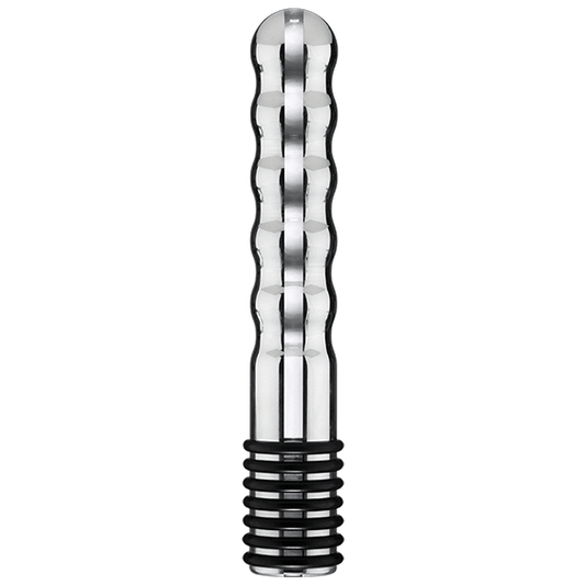ELECTRASTIM Wave Electro Dildo i marin aluminium