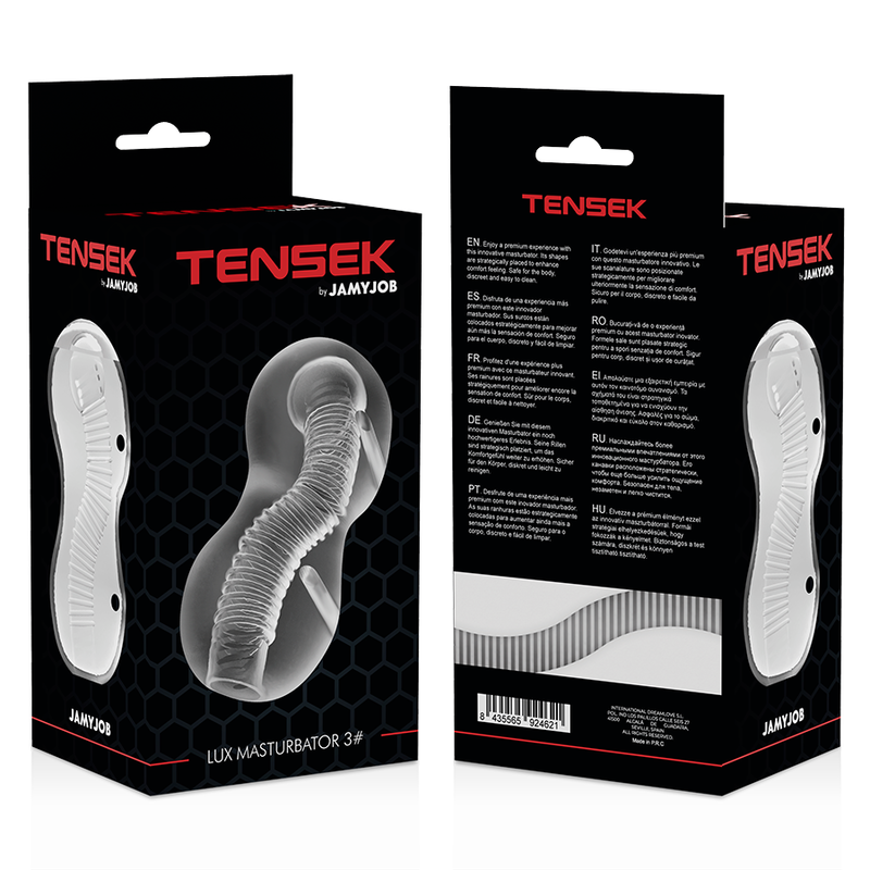 JAMYJOB TENSEK 3 masturbator med transparent design