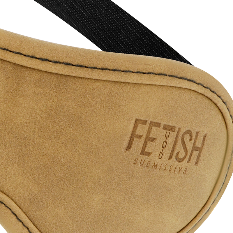 FETISH SUBMISSIVE ORIGEN - VEGANSK LÄDERMASK MED NEOPREN FODER