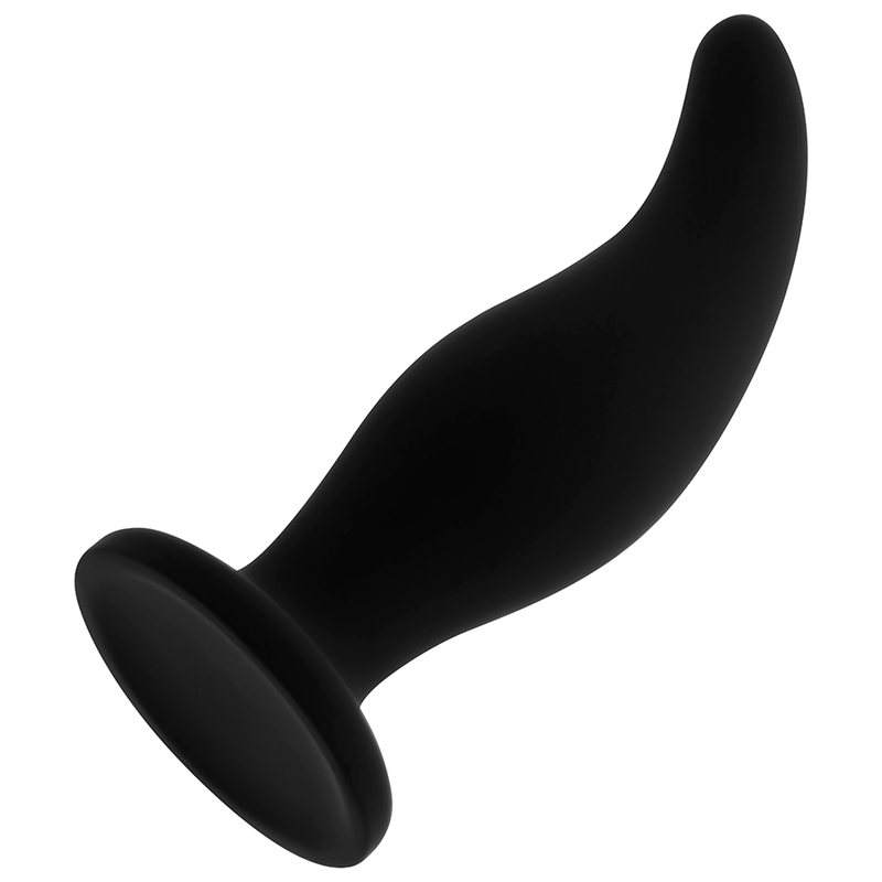 Böjd silikon analplugg P-punkt 12 cm från OHMAMA