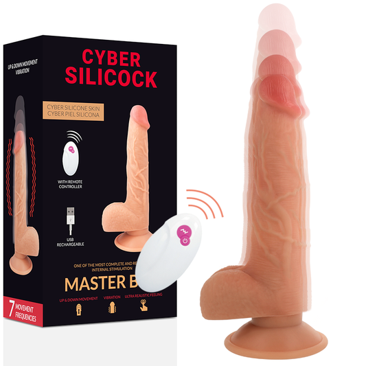 CYBER SILICOCK fjärrstyrd realistisk leksak 23,88 cm