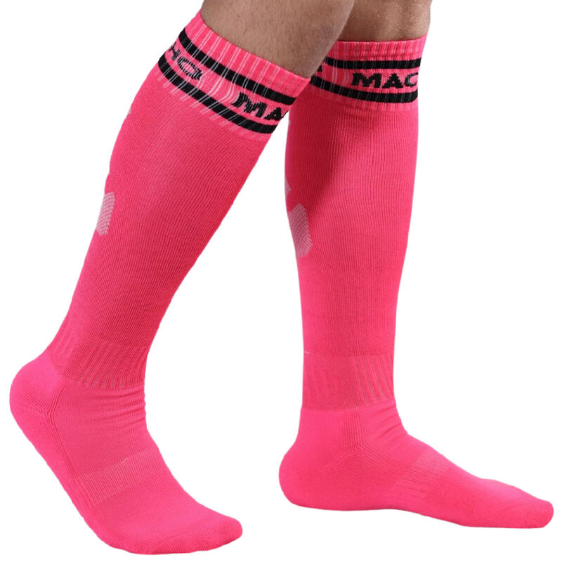 MACHO - LÅNGA STRUMPOR EN STORLEK ROSA