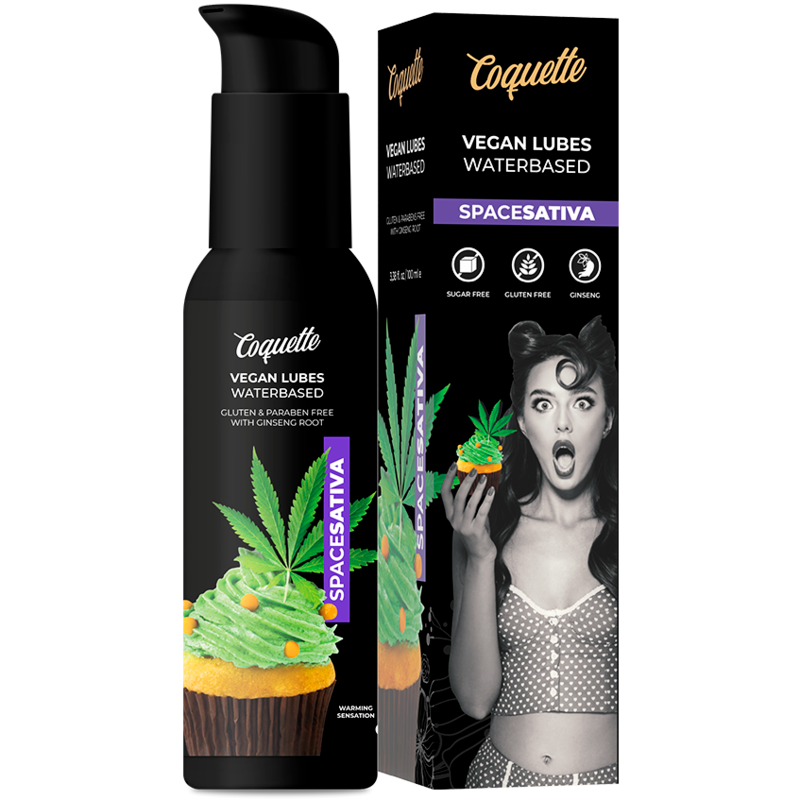 COQUETTE CHIC DESIRE - PREMIUM UPPLEVELSE 100 ML VEGANSKA GLIDMEDEL SPACE SATIVA