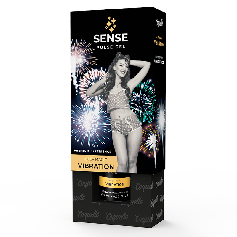 COQUETTE CHIC DESIRE PULSE GEL med jordgubbssmak 6ml