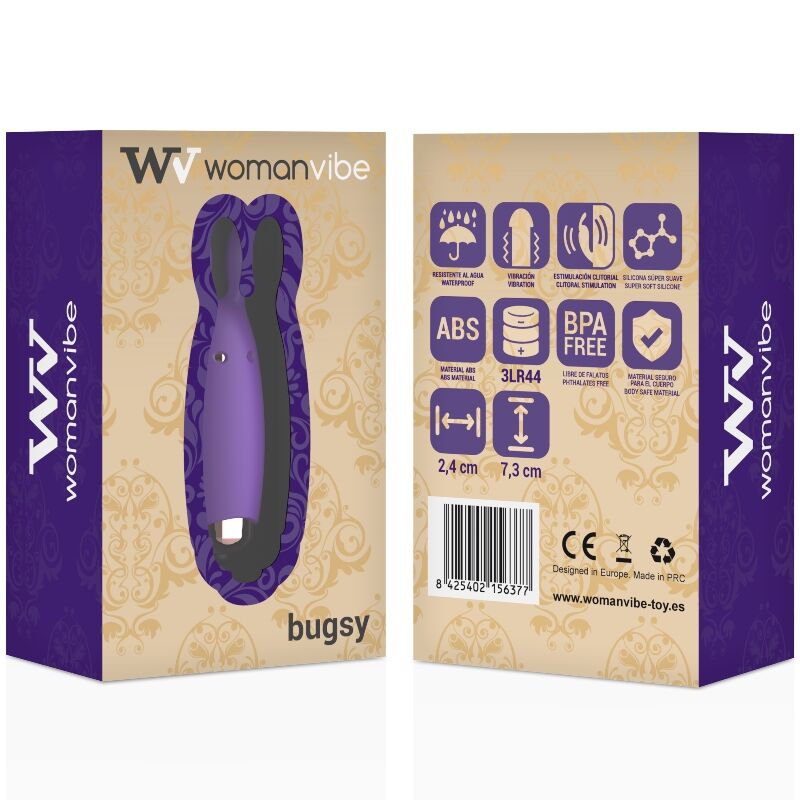 Womanvibe Bugsy silikonkanin stimulator
