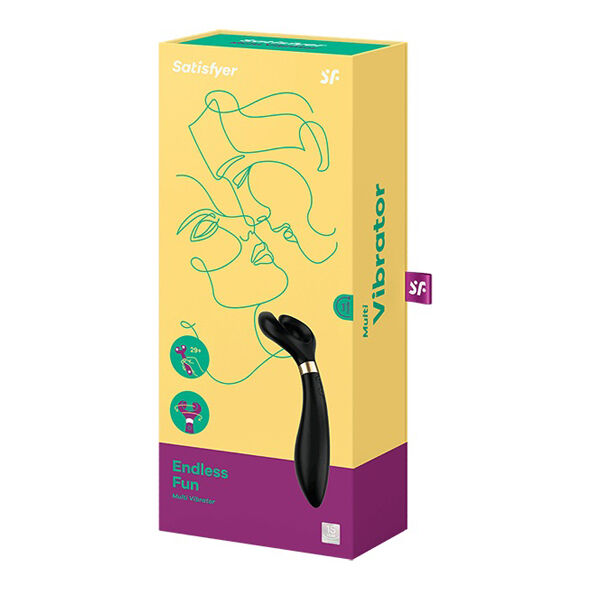 Satisfyer Multifun 3 svart vibrator med 3 motorer