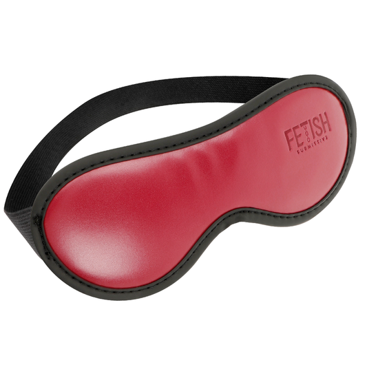 FETISH SUBMISSIVE DARK ROOM - VEGANLÄDERMASK MED NEOPRENFODER