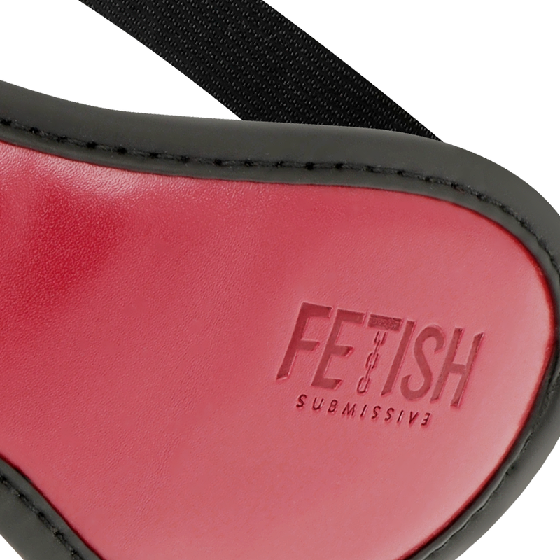 FETISH SUBMISSIVE DARK ROOM - VEGANLÄDERMASK MED NEOPRENFODER