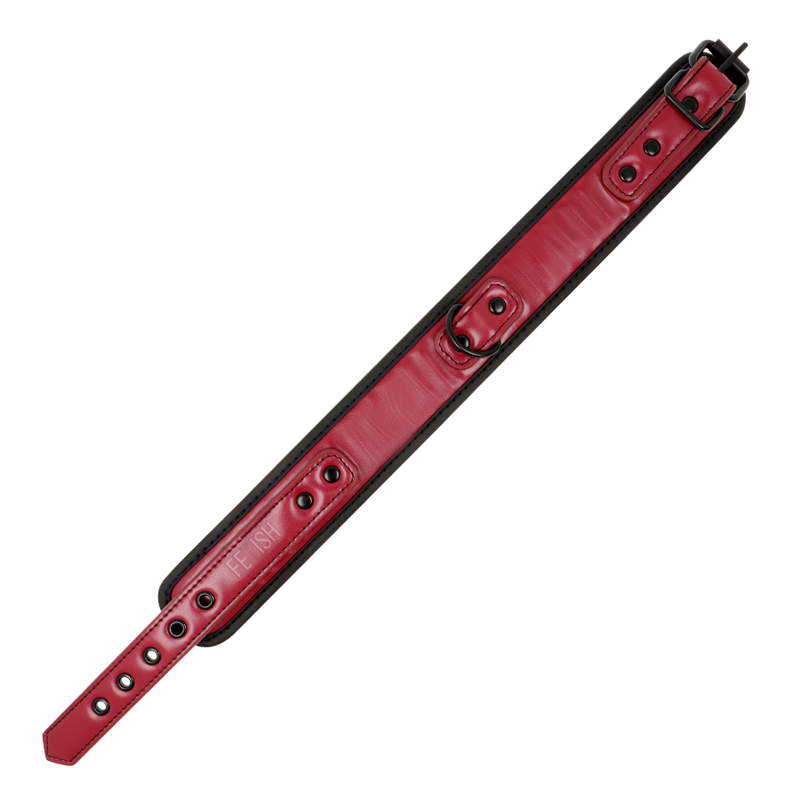 FETISH SUBMISSIVE DARK ROOM - NEOPRENELINING KEDJEHALSBAND