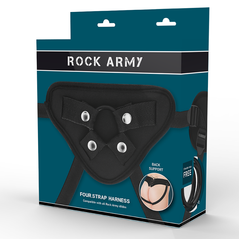 ROCKARMY - Justerbart sele och flexibla ringar