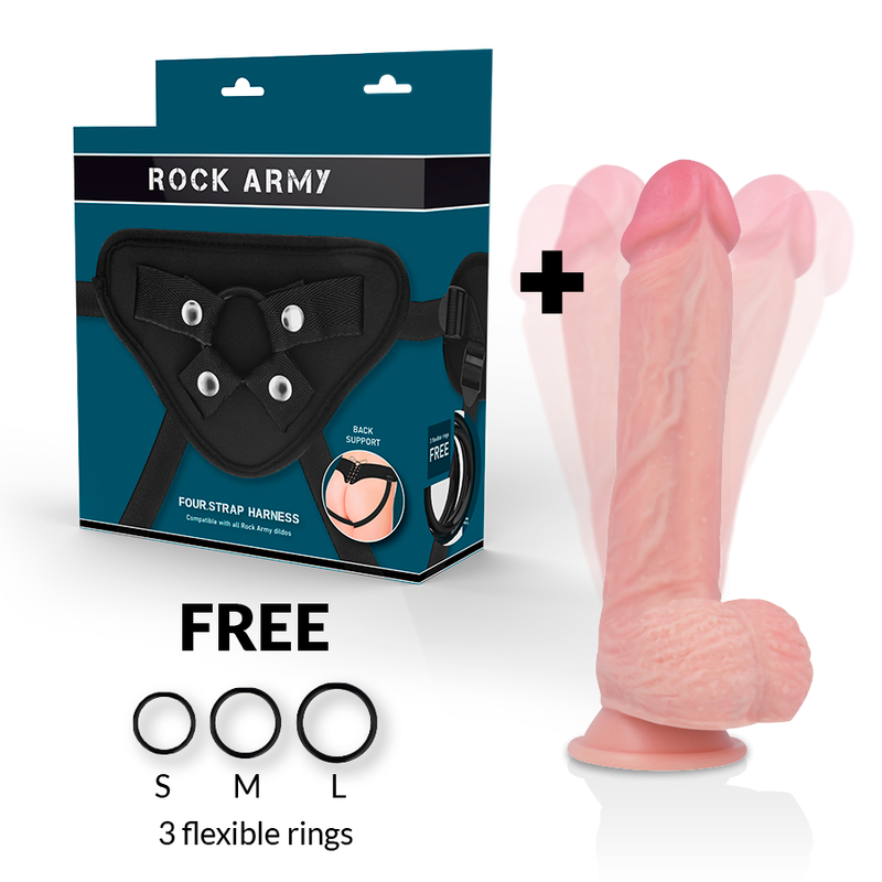 ROCKARMY Hawk rotator och vibrator 22 cm