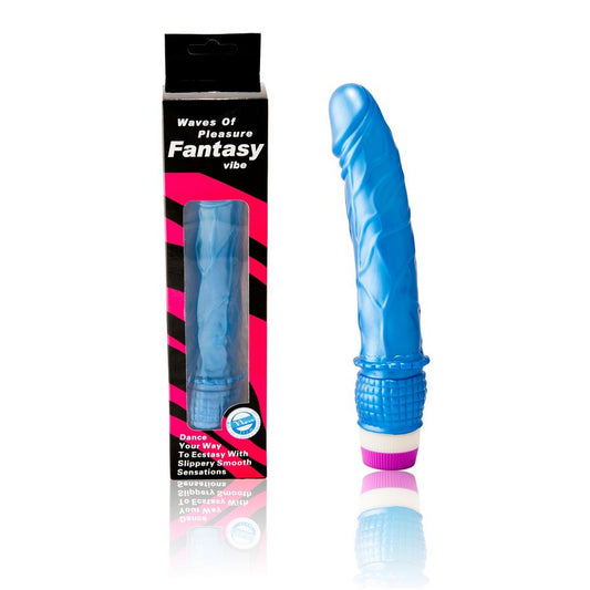BAILE Waves of Pleasure vibrator 23 cm blå