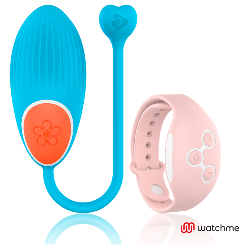 WEARWATCH - WATCHME TEKNOLOGI FJÄRRKONTROLL ÄGG BLÅ / ROSA