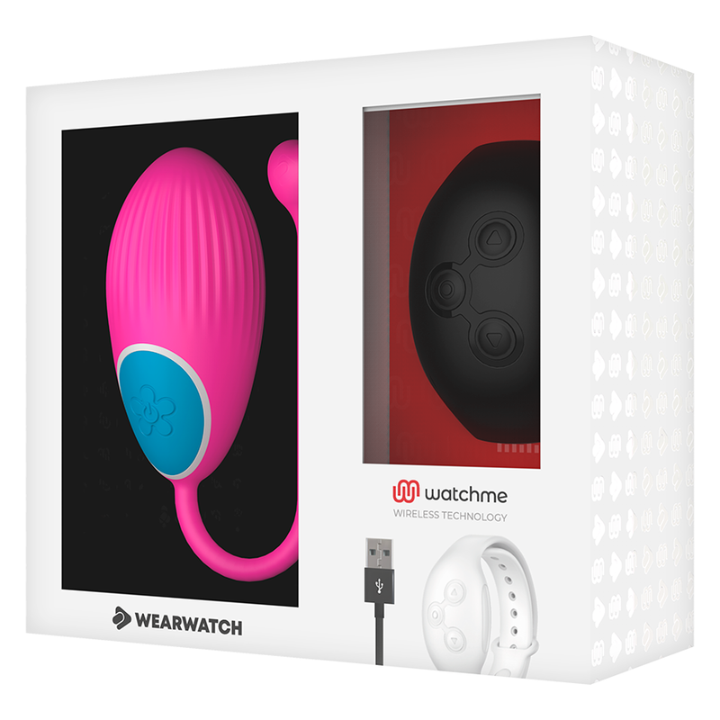 WEARWATCH fjärrkontroll ägg i fuchsia och jet