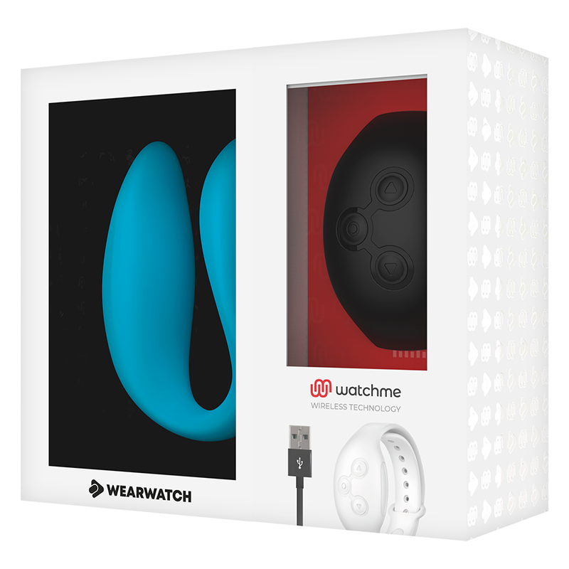 WEARWATCH WATCHME DUAL TECHNOLOGY VIBRATOR INDIGO / JET