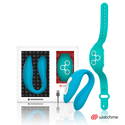 WEARWATCH Dual Technology WatchMe Vibrator i indigo och havsvatten