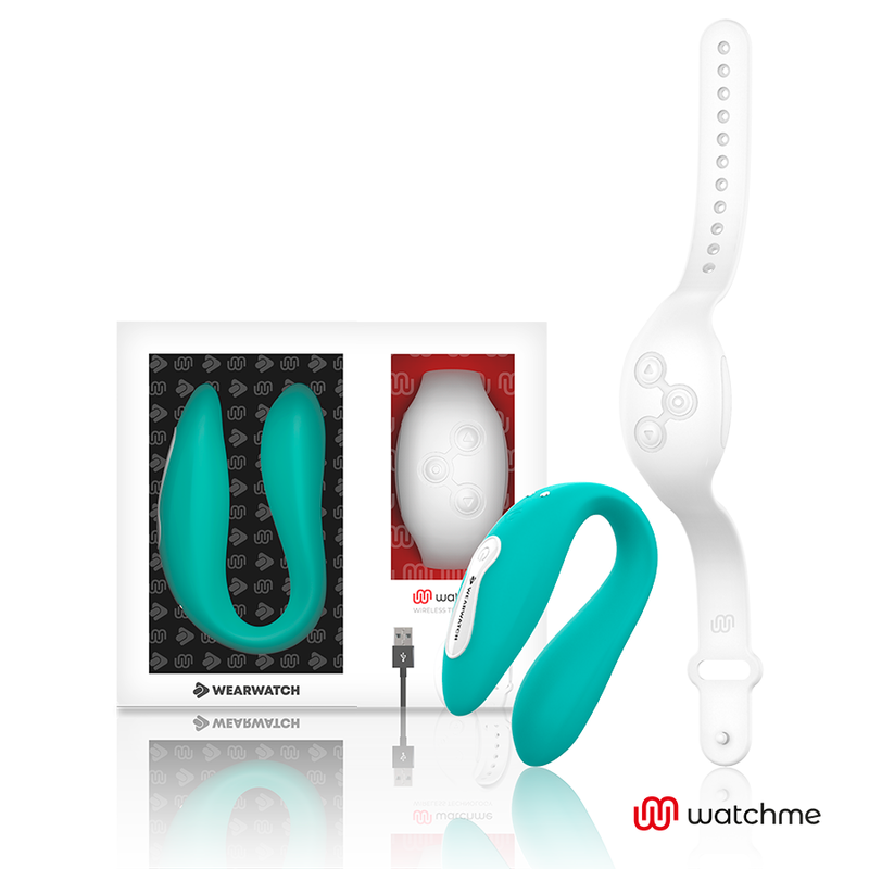 WEARWATCH Dual Technology Watchme Vibrator i färgen Seawater/Snow