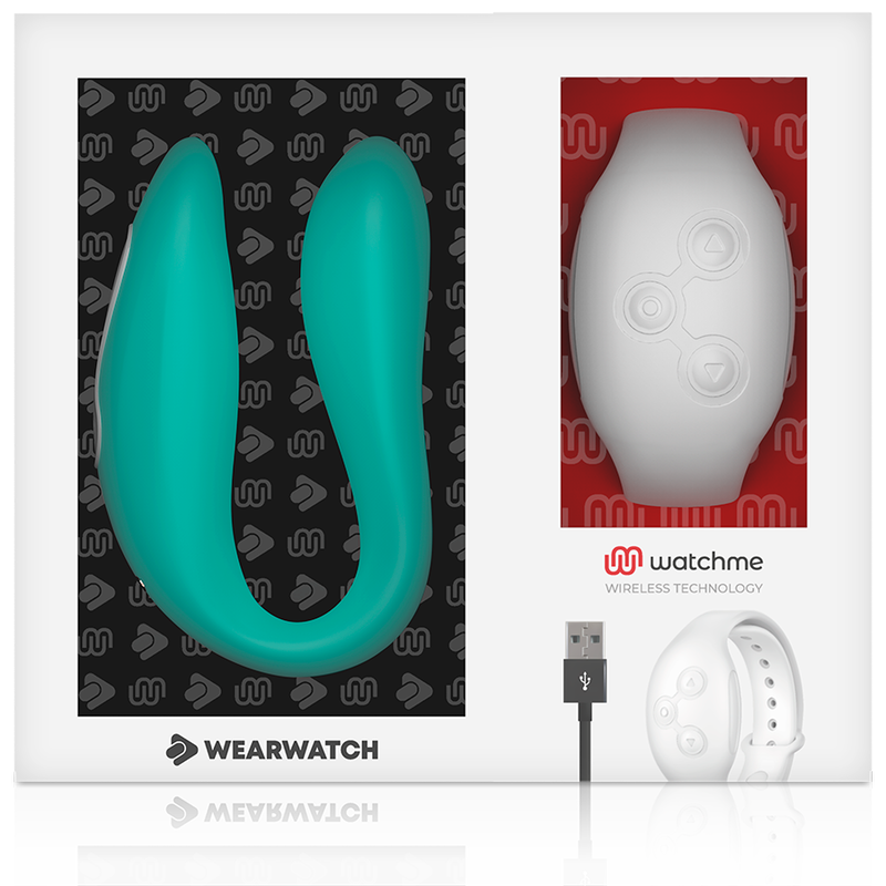 WEARWATCH Dual Technology Watchme Vibrator i färgen Seawater/Snow