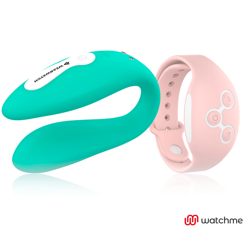 WEARWATCH DUAL TECHNOLOGY VIBRATOR i havsvatten och rosa