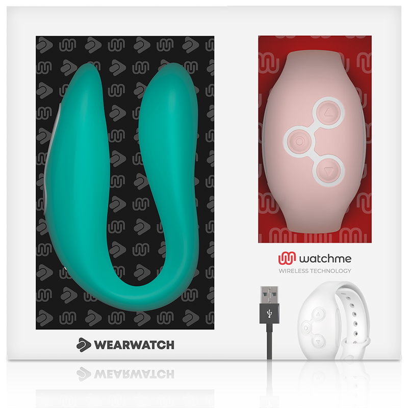WEARWATCH DUAL TECHNOLOGY VIBRATOR i havsvatten och rosa