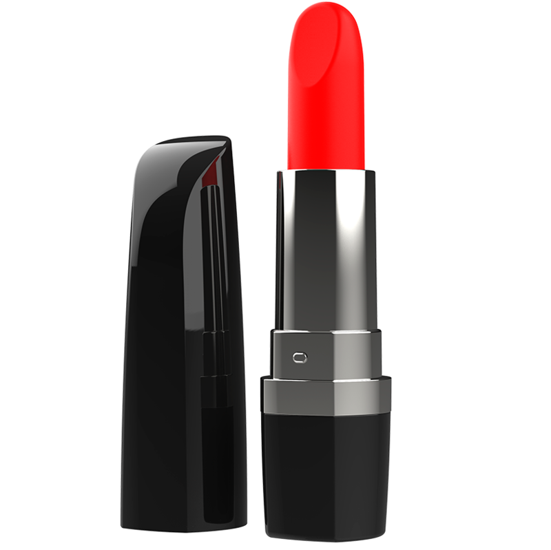 Lippsy vibrerande läppstift i svart