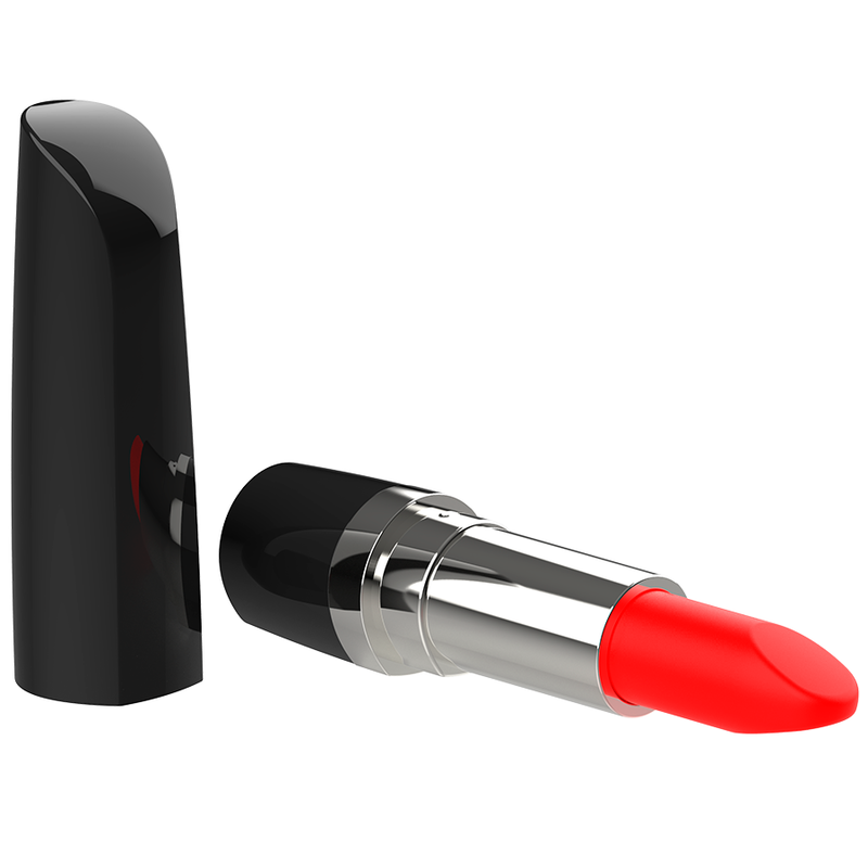 Lippsy vibrerande läppstift i svart