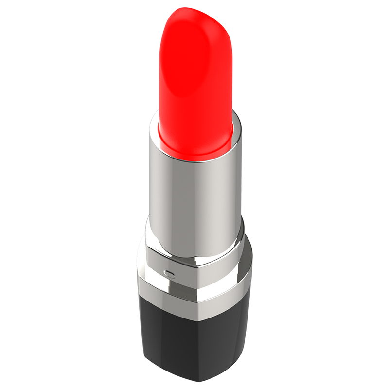 Lippsy vibrerande läppstift i svart