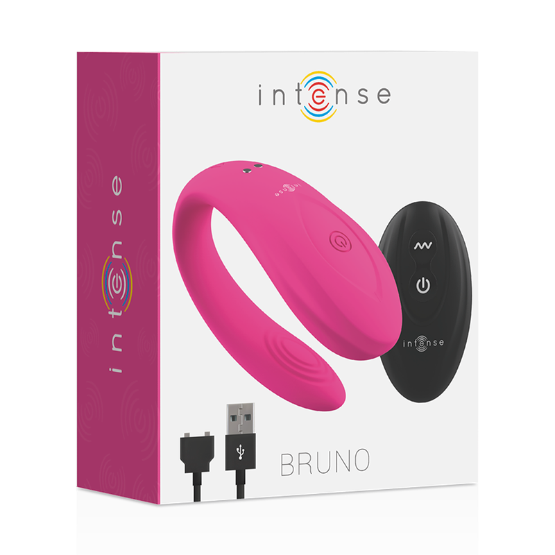 Bruno Partner Double Pleasure Pink vibrator för par
