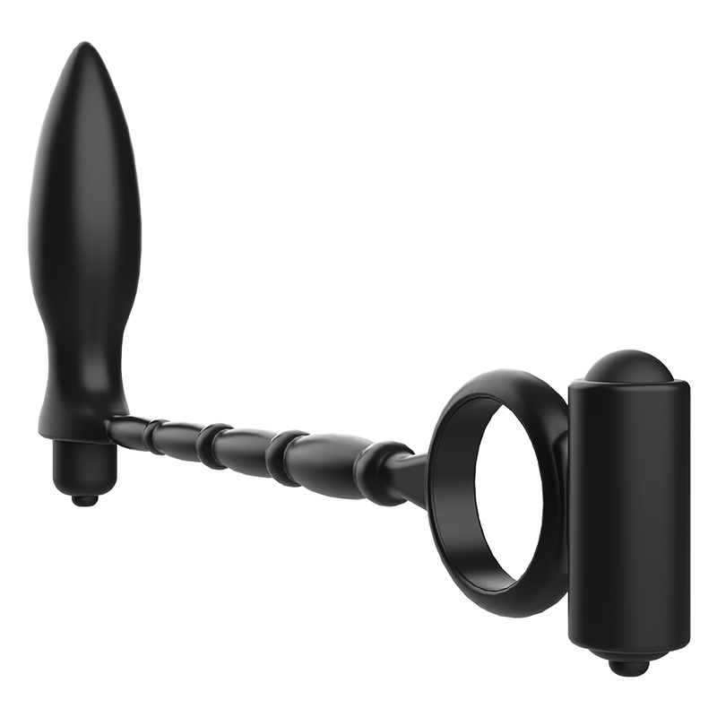 ADDICTED TOYS anal plug med vibrerande ring