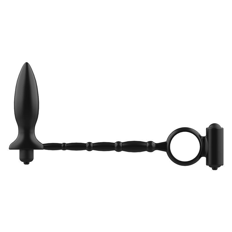 ADDICTED TOYS anal plug med vibrerande ring