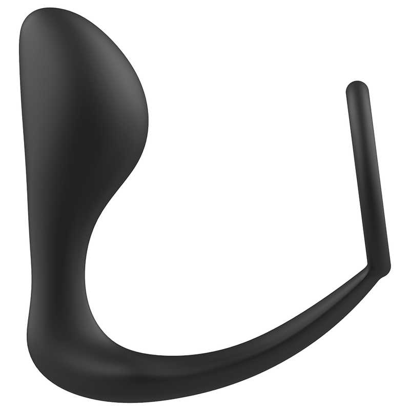 ADDICTED TOYS analplugg med svart silikonring
