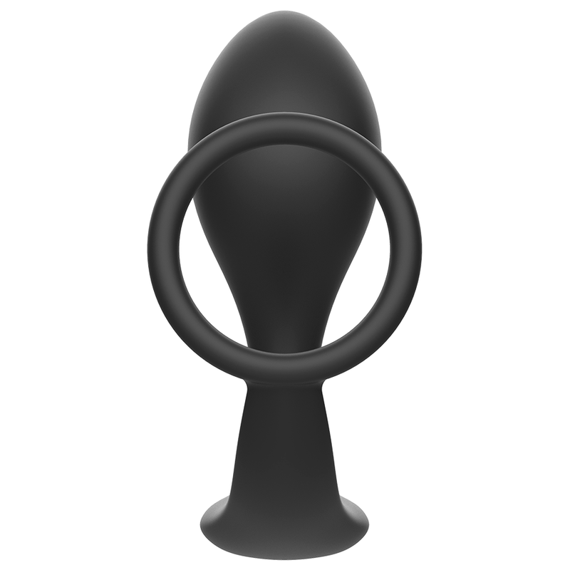 ADDICTED TOYS analplugg med svart silikonring